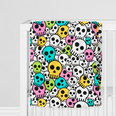 Skulls Swaddle Wrap - Helles Teeth NZ